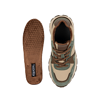 Кроссовки женские, цвет ХАКИ, PM437_01_08_CB