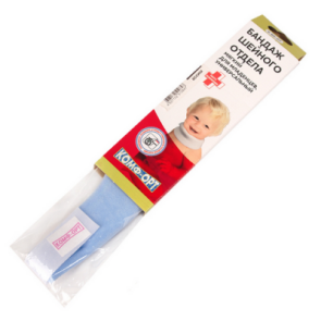 Бандаж для шеи для младенцев ассиметричный Комф-орт