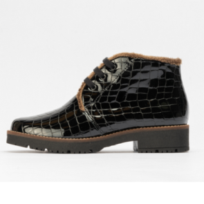 ORDER 2238-2 ботинки женские Art. 10773 NEGRO/лак.кожа/черный