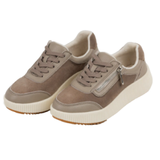 Кеды женские, цвет БЕЖЕВЫЙ ,YT013_02SB-BG