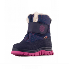 BO-328(42) Ботинки, нат.кожа/нат.шерсть, ФИОЛЕТОВО-РОЗОВЫЙ