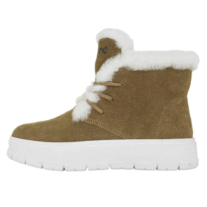 Ботинки зимние золотисто-коричневые
