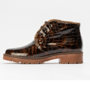 ORDER 2238-2 ботинки женские Art. 10773 MARRON/лак.кожа/коричневый