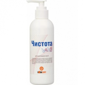 Жидкое мыло антибактериальное Чистота baby 0,5 л