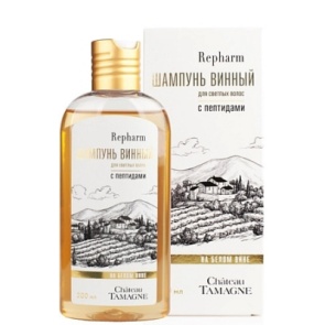 Шампунь винный Chateau Tamagne с пептидами для светлых волос