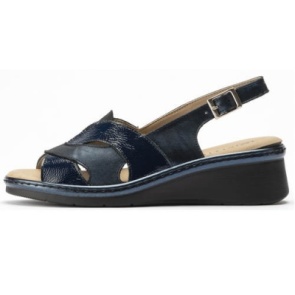 ORDER 2238-1 сандалии женские Art. 10310 MARINO/кожа/синий