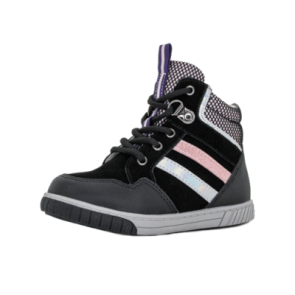 Кроссовки черно-сиреневый аметрин